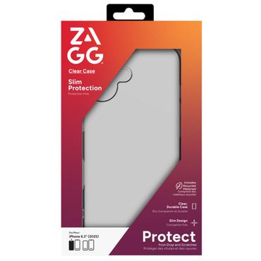 ZAGG Clear mobiltelefon etui 16 cm (6.3") Cover Transparent