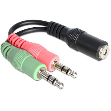 Delock audio-adapter - 12 cm