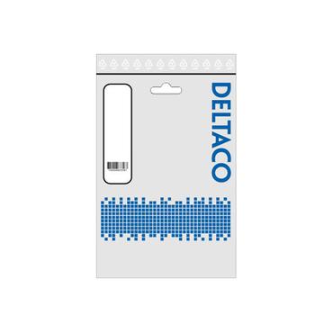 DELTACO USB forlængerkabel 1 m Sort