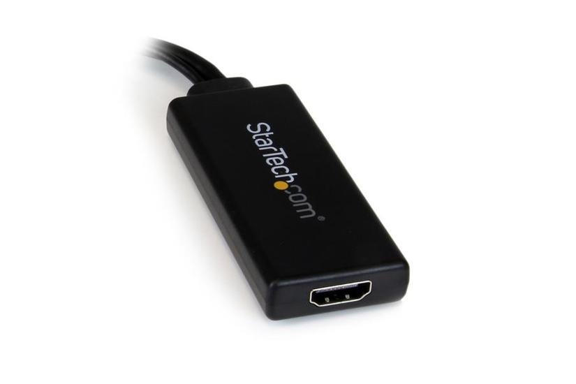 StarTech.com VGA till HDMI-adapter med USB-audio & -str&ouml;m &ndash; b&auml;rbar VGA till HDMI-konverterare &ndash; 1080p - adapterkabel - HDMI/VGA/ljud/USB - 26 cm
