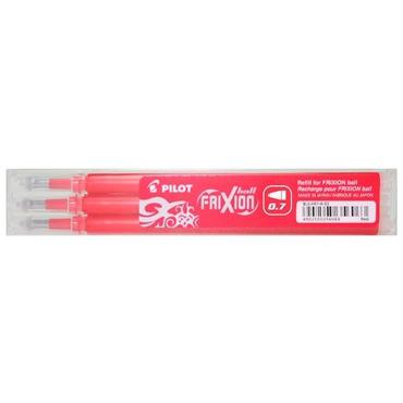 Pilot Refill Set 3x Frixion Red (BLS-FR7-R-S3) (BLSFR7RS3)
