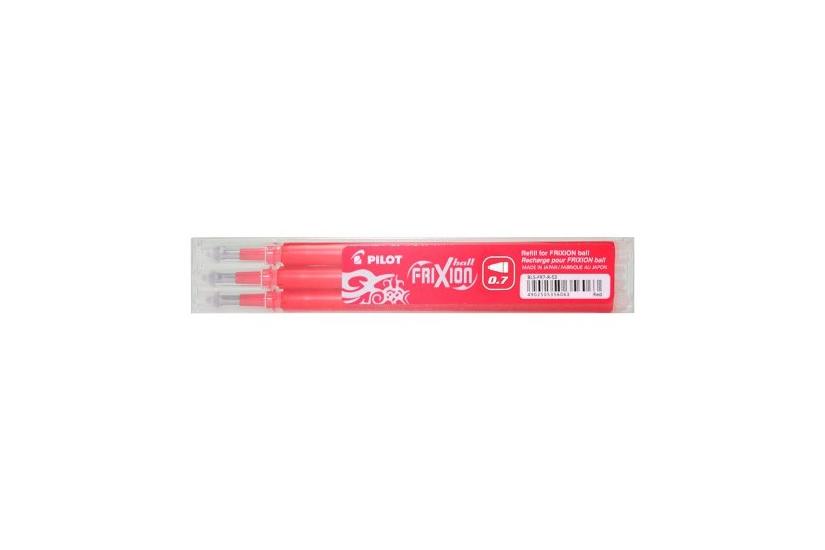 Pilot Refill Set 3x Frixion Red (BLS-FR7-R-S3) (BLSFR7RS3)