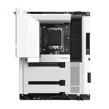 N7 Z890 Gaming Motherboard Intel Z890 Chipset with Wi-Fi and White Covers