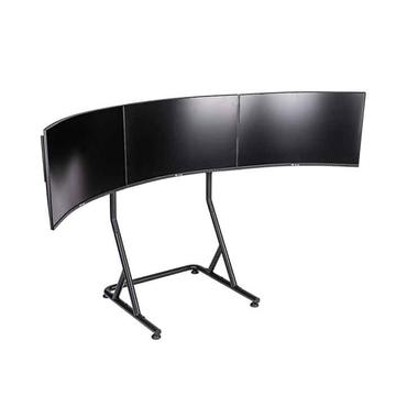 Thermaltake Triple Racing st&auml;ll - f&ouml;r 3 monitorer - svart av fin textur