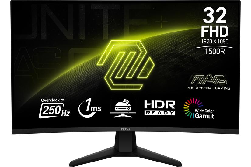 MSI 31.5 VA MONITOR CURVED MAG 32C6X