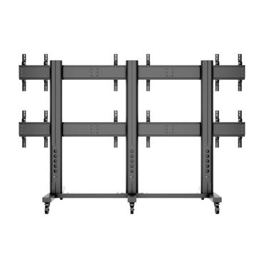 Multibrackets M Public Video Wall Stand 6-Screens st&auml;ll - f&ouml;r 6 LCD-bildsk&auml;rmar - svart