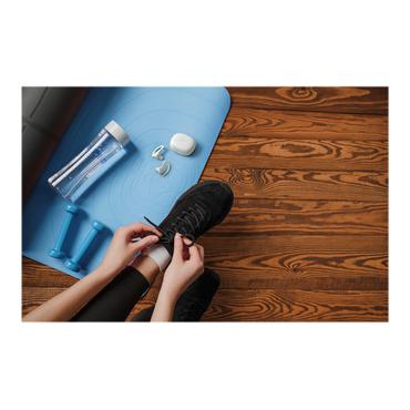 JVC HA-EC25T - &aelig;gte tr&aring;dl&oslash;se &oslash;retelefoner med mik.