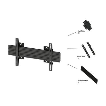 Multibrackets M Wallmount Pro MBSTH1U monteringssats - för LCD-display - svart