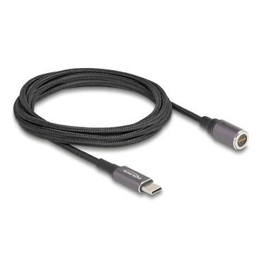 Delock - str&ouml;mkabel - 24 pin USB-C till 8-stiftskontakt - 1.8 m