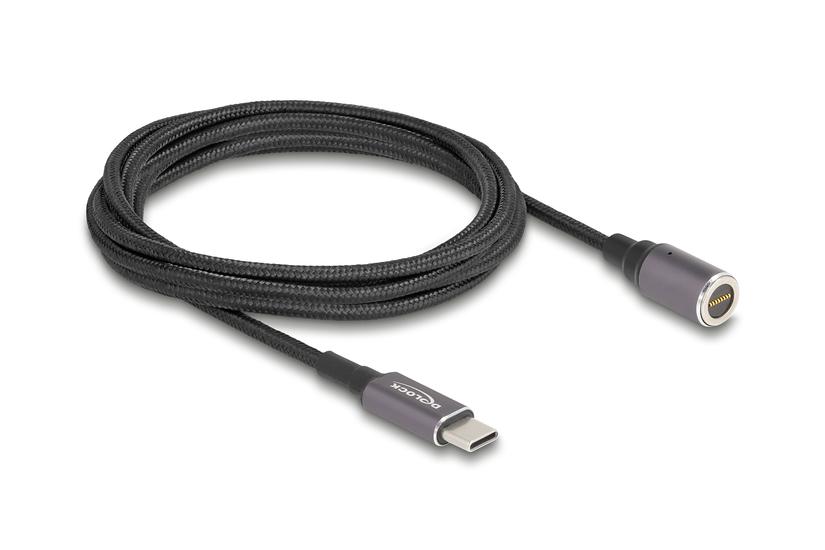 Delock - str&ouml;mkabel - 24 pin USB-C till 8-stiftskontakt - 1.8 m