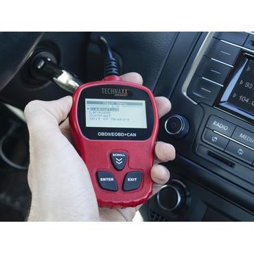 Technaxx TX-184 OBD II Sort, Rød