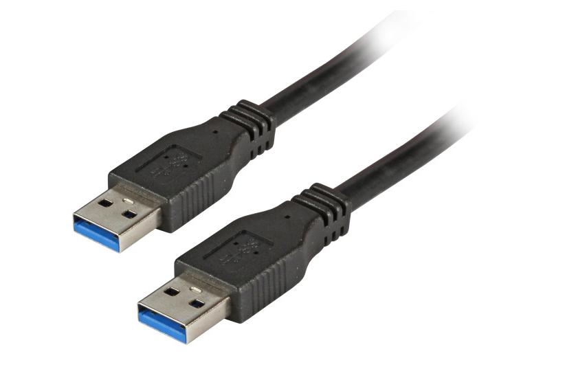 EFB Elektronik K5210SW.1 USB-kabel USB 3.2 Gen 1 (3.1 Gen 1) 1 m USB A Sort
