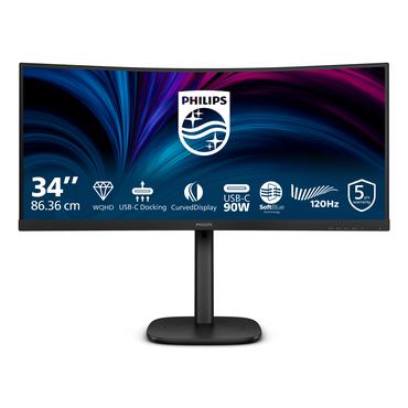 Philips 34B2U3600C sk&auml;rm - WLED - 34" - AMD Adaptive-Sync - VA - WQHD 3440x1440