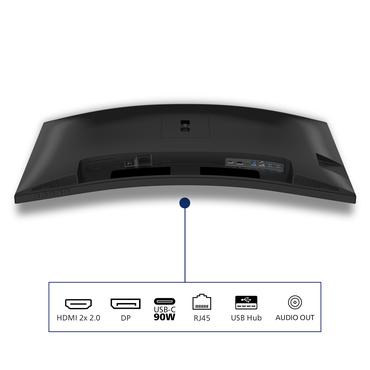 Philips 34B2U3600C sk&auml;rm - WLED - 34" - AMD Adaptive-Sync - VA - WQHD 3440x1440