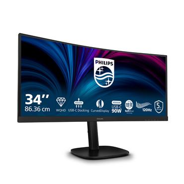 Philips 34B2U3600C sk&auml;rm - WLED - 34" - AMD Adaptive-Sync - VA - WQHD 3440x1440