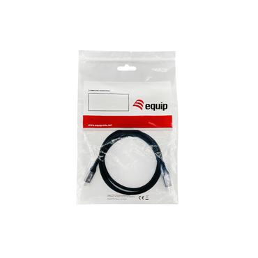 Equip USB Kabel 3.2 C -> C St/St  0.50m 5A Extension schwarz