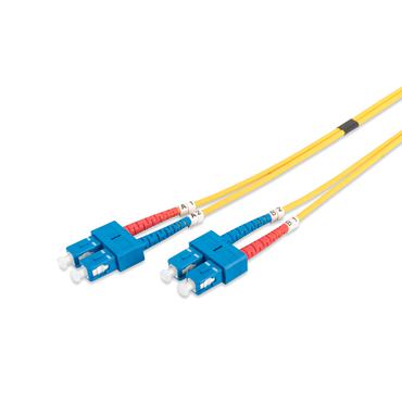 DIGITUS patch-kabel - 10 m - gul