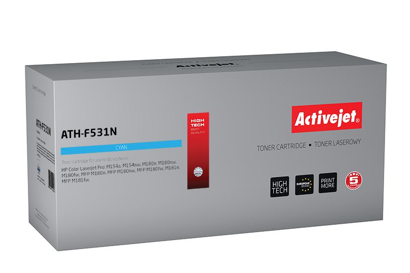 Activejet ATH-F531N (erstatning HP 205A CF531A; Supreme; 900 sider; blå)