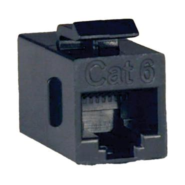 Eaton Tripp Lite Series Cat6 Straight Through Modular In-line Snap-in Coupler RJ45 F/F - modular indlæg