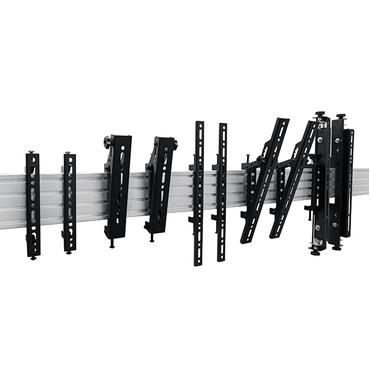 B-TECH BT8390 - komponenter til montering - for fladt panel/AV-udstyr - sort