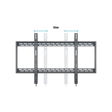 Multibrackets M Wallmount HD konsol - f&ouml;r LCD-display - svart