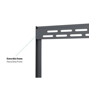 Multibrackets M Wallmount HD konsol - f&ouml;r LCD-display - svart