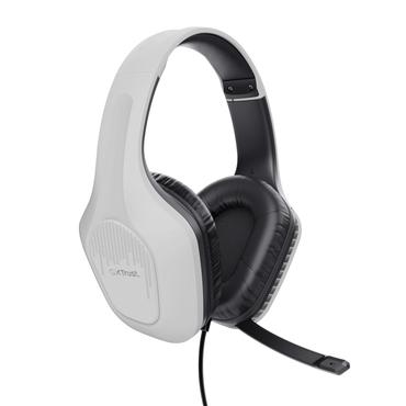 Trust GXT 415W Zirox - headset - 3,5 mm jackstik