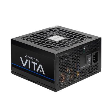 Chieftec Vita BPX-650-S enhed til str&oslash;mforsyning 650 W 24-pin ATX ATX Sort