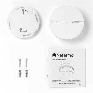 Netatmo Smart Smoke Alarm - rökdetektor - 802.11b/g/n, Bluetooth 4.0