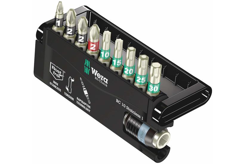 Wera 05071110001 skruetr&aelig;kker bit 9 stk