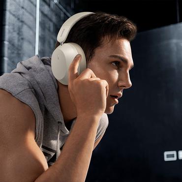 Baseus Bass 35 Max Headphones Wired & Wireless Head-band Music USB Type-C Bluetooth Grey