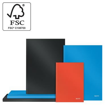 Leitz Solid notesbog A5 kvadreret med hardcover