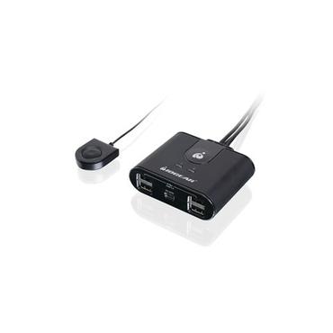 IOGEAR 2x4 USB 2.0 Peripheral Sharing Switch GUS402 - USB sharing switch til periferiudstyr