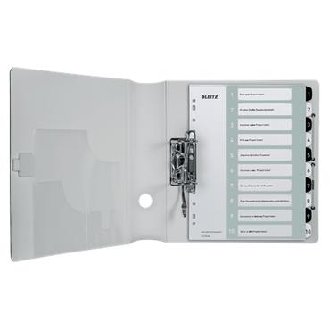 Leitz WOW printbart register, PP, ekstra bredt