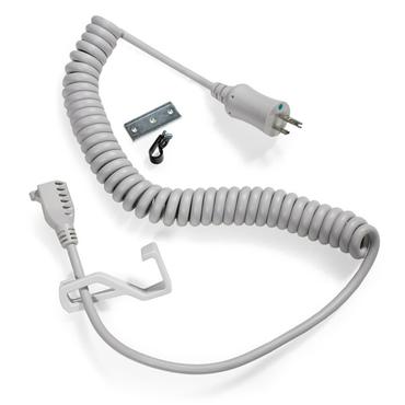 Ergotron Coiled Extension Cord Accessory Kit - strømkabelpakke - 2.4 m