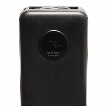 Denver PQC-20065 powerbank 20000 mAh Sort