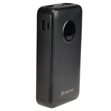 Denver PQC-20065 powerbank 20000 mAh Sort