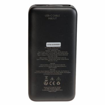Denver PQC-20065 powerbank 20000 mAh Sort