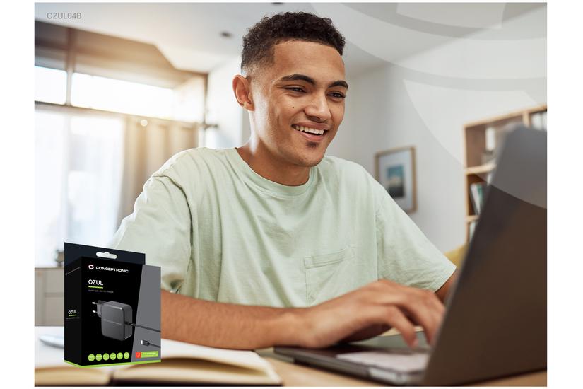 CONCEPTRONIC LadegerÃ¤t 1Port 100W, GaN USB-C      Desk PD sw