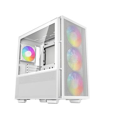 DeepCool CH560 WH Tårn Udvidet ATX Ingen strømforsyning Hvid