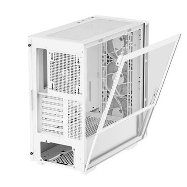 DeepCool CH560 WH Tårn Udvidet ATX Ingen strømforsyning Hvid