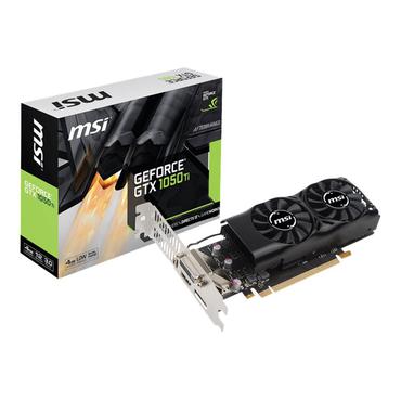MSI GTX 1050 TI 4GT LP - NVIDIA GTX1050Ti - 4GB GDDR5