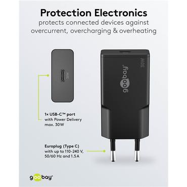 USB-C&trade; PD GaN Fast Charger Slim (30 W)