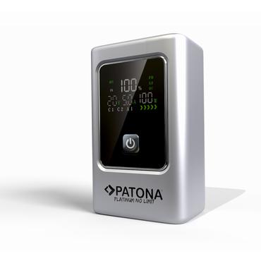 PATONA 4238 powerbank Lithium-Ion (Li-Ion) 10000 mAh Sølv