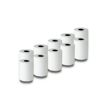 Qoltec - termiskt papper - 10 rulle (rullar) - Rulle (5,7 cm x 20 m) - 55 g/m&sup2;