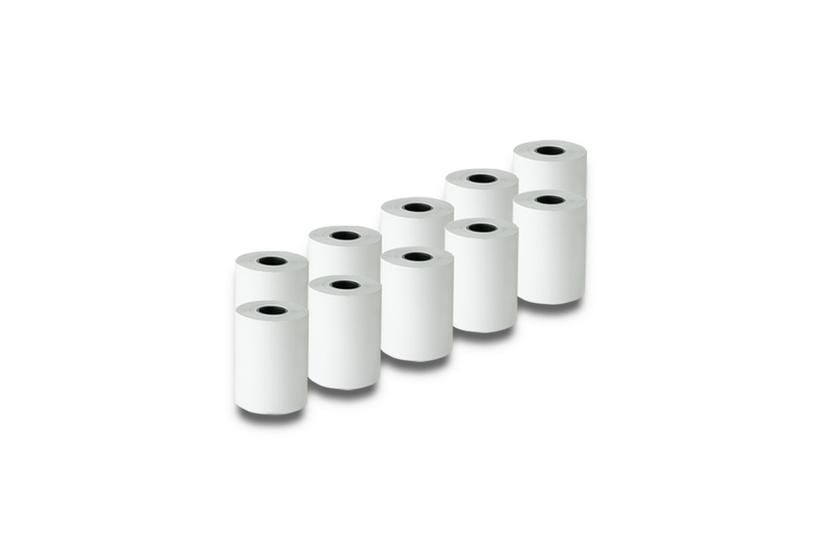 Qoltec - termiskt papper - 10 rulle (rullar) - Rulle (5,7 cm x 20 m) - 55 g/m&sup2;