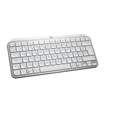 Logitech MX Keys Mini - tastatur - AZERTY - fransk - bleg grå Indgangsudstyr
