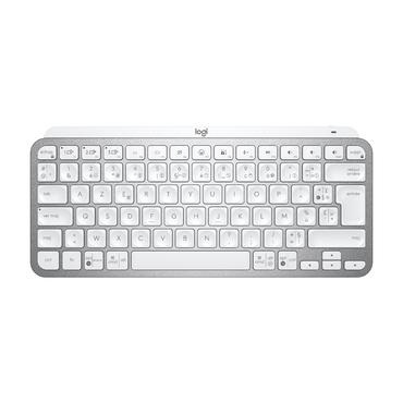 Logitech MX Keys Mini - tastatur - AZERTY - fransk - bleg grå Indgangsudstyr