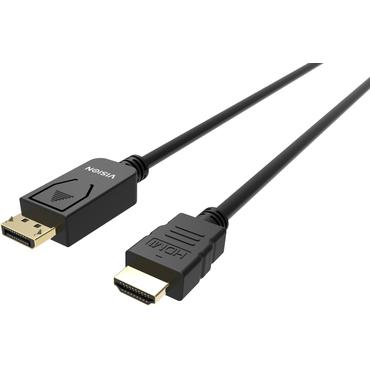 VISION adapterkabel - DisplayPort / HDMI - 2 m