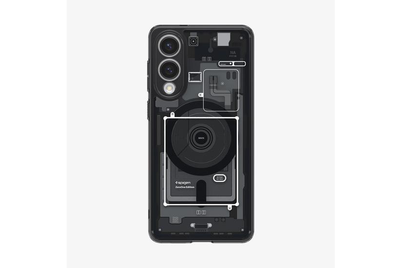 Spigen Ultra Hybrid Zero One (MagFit) mobiltelefon etui 17 cm (6.7") Cover Sort